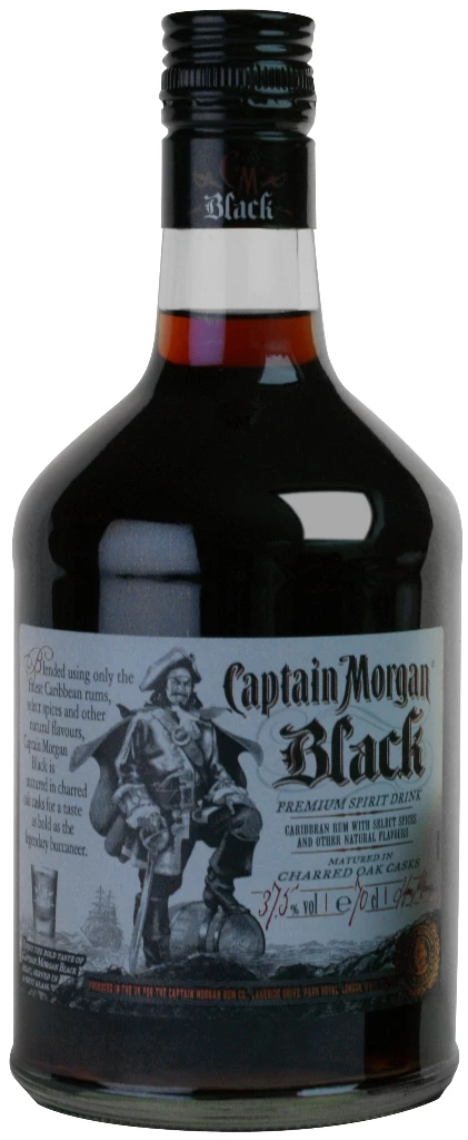Captain Morgan Black Spiced 0,7l 3 Captain Morgan Black Spiced 0,7l