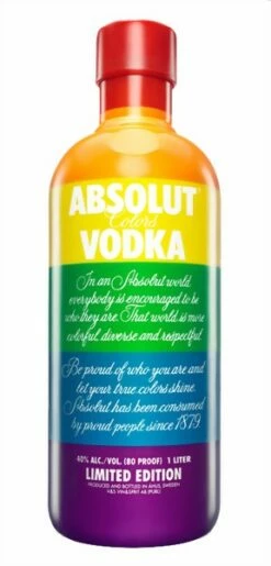 Absolut Vodka Rainbow Colors 0,7 Liter