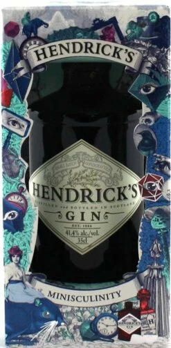 Hendrick's Gin Minisculinity 0,35 Liter
