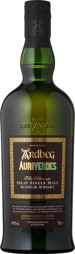 Ardbeg Whisky Auriverdes 0,7l