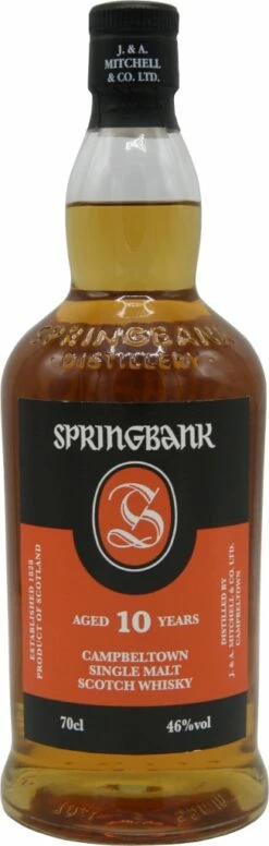 Springbank Whisky 10 Jahre 0,7 Liter
