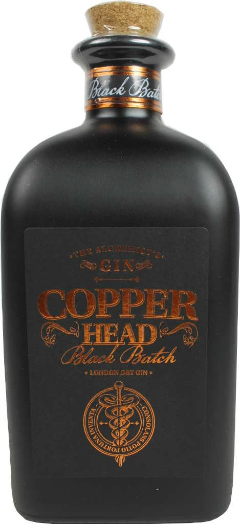 Copperhead Gin Black Batch 0,5l 3 Copperhead Gin Black Batch 0,5l