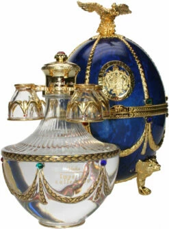 Imperial Collection Vodka Faberge-Ei (Blau) 0,7 Liter