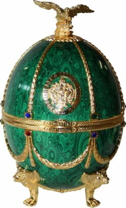 Imperial Collection Vodka Faberge-Ei (Grün) 0,7 Liter