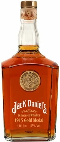 Jack Daniels Whiskey 1915 Gold Medal 1 Liter