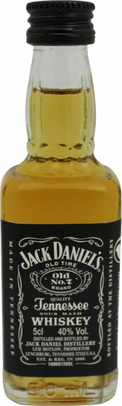 Jack Daniels Whiskey Old No.7 Mini 0,05 Liter
