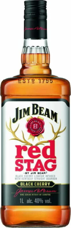 Jim Beam Red Stag Black Cherry 1 Liter