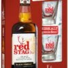 Jim Beam Red Stag 0,7 Liter In Geschenkpackung Mit 2x Shotglas -Double Wine Verkaufe jim beam whiskey red stag in geschenkpackung mit 2x shotglas 3673