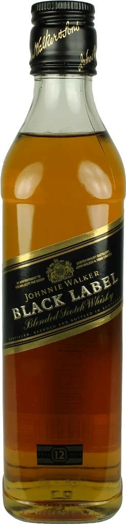 Johnnie Walker Whisky Black Label 0,35 Liter