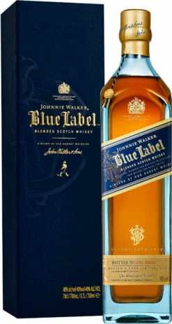 Johnnie Walker Whisky Blue Label 0,7 Liter