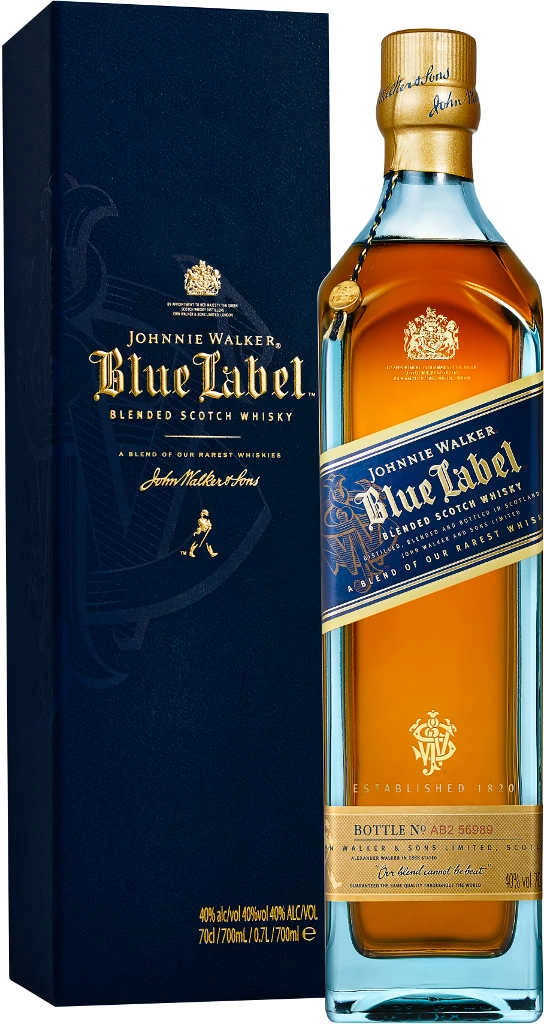 Johnnie Walker Whisky Blue Label 0,7 Liter 3 Johnnie Walker Whisky Blue Label 0,7 Liter