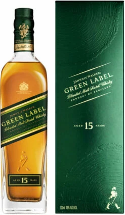 Johnnie Walker Whisky Green Label 15 Jahre 0,7 Liter