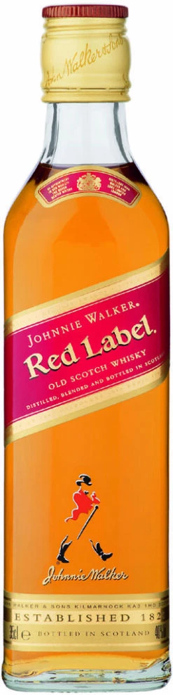 Johnnie Walker Whisky Red Label 0,35 Liter