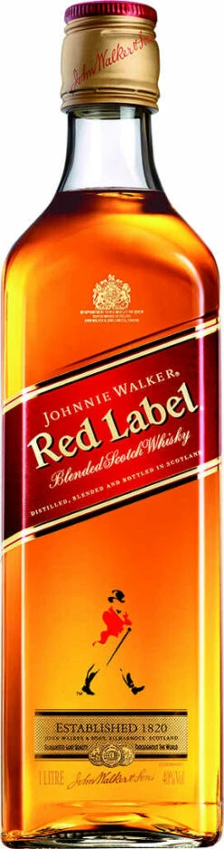 Johnnie Walker Whisky Red Label 1 Liter