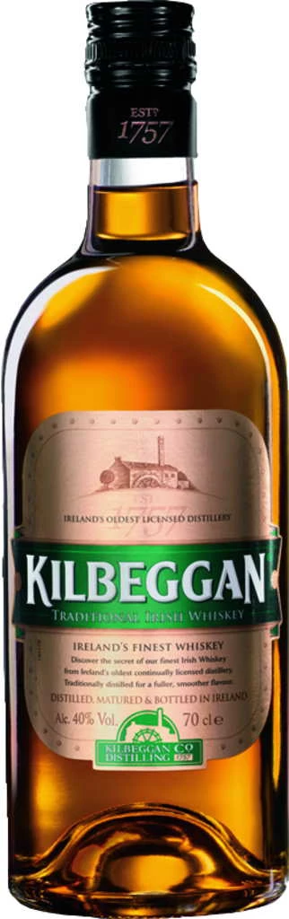 Kilbeggan Whiskey 0,7l 3 Kilbeggan Whiskey 0,7l