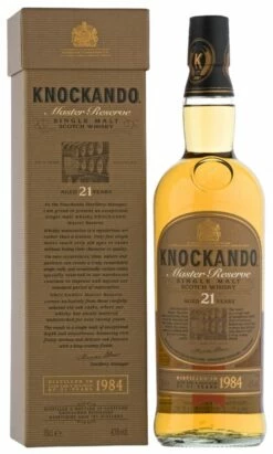 Knockando Whisky 21 Jahre Master Reserve 0,7 Liter -Double Wine Verkaufe knockando whisky 21 jahre master reserve 0 7l 6845 4859