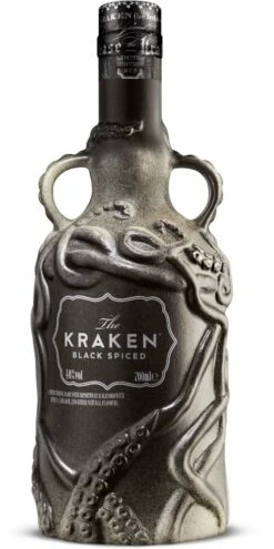 Kraken Black Spiced Keramik Bottle 0,7 Liter -Double Wine Verkaufe kraken spiced black keramik bottle 0 7l 43486 68418