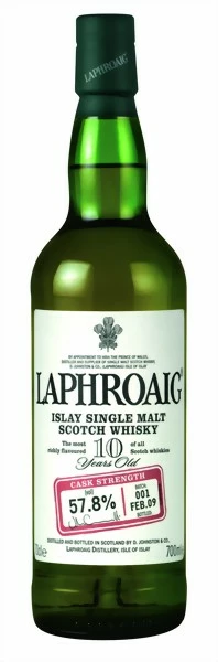 Laphroaig Whisky 10 Jahre Cask Strength 0,7 Liter