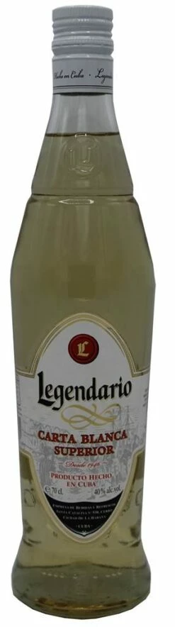 Legendario Rum Carta Blanca 0,7 Liter