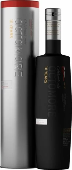 Bruichladdich Whisky Octomore Second Edition 10 Jahre 0,7 Liter
