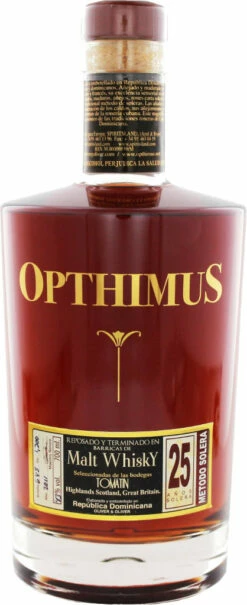Opthimus 25 Jahre Malt Whisky Barrel 0,7 Liter