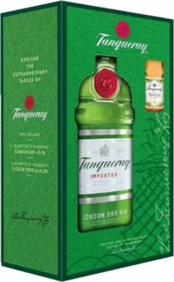 Tanqueray Gin 0,7 Liter Mit Tanqueray Sevilla Miniatur
