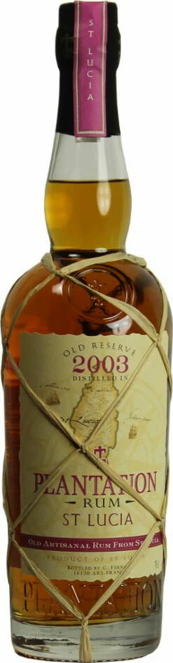 Plantation St. Lucia Old Reserve Rum 0,7 Liter - 10 Jahre