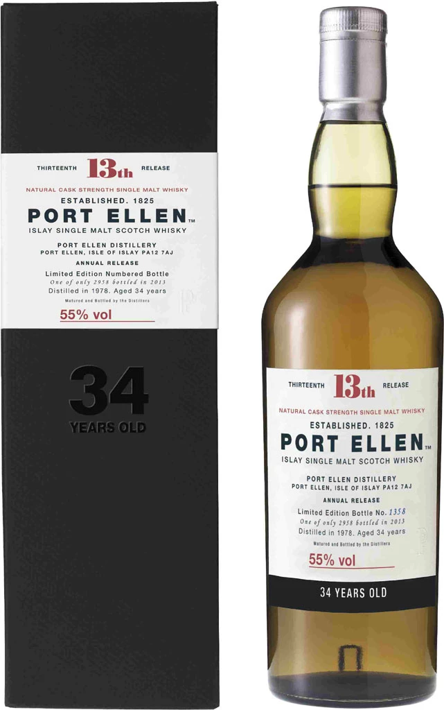 Port Ellen Whisky 34 Jahre 13th Special Release 2013 0,7 Liter 3 Port Ellen Whisky 34 Jahre 13th Special Release 2013 0,7 Liter