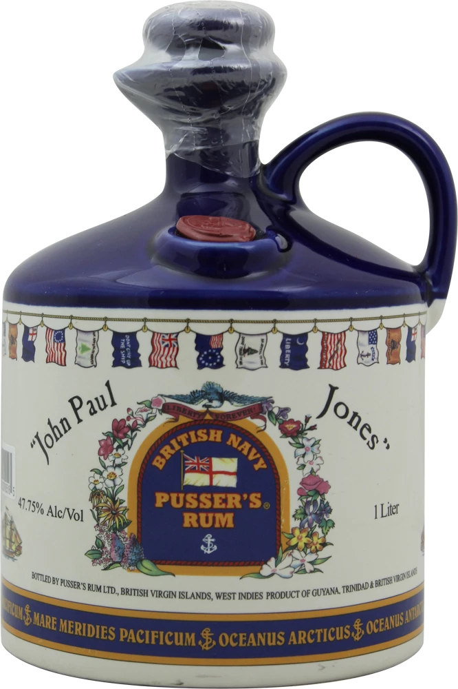 Pussers British Navy Rum 1 Liter John Paul Jones Flagons 3 Pussers British Navy Rum 1 Liter John Paul Jones Flagons