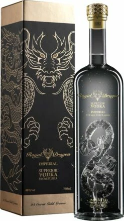 Royal Dragon Vodka Imperial 0,7 Liter In Geschenkpackung
