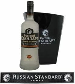 Russian Standard 0,7 Liter Mit Kühler Und Barmatte