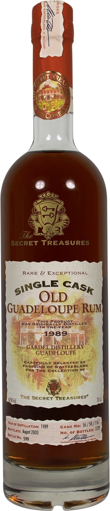Secret Treasures Rum Old Guadeloupe 1992 0,7l