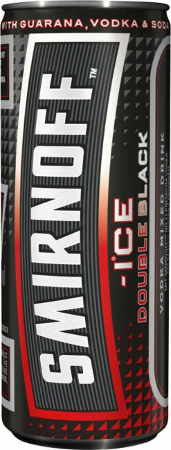 Smirnoff Ice Double Black 0,25 Liter Dose