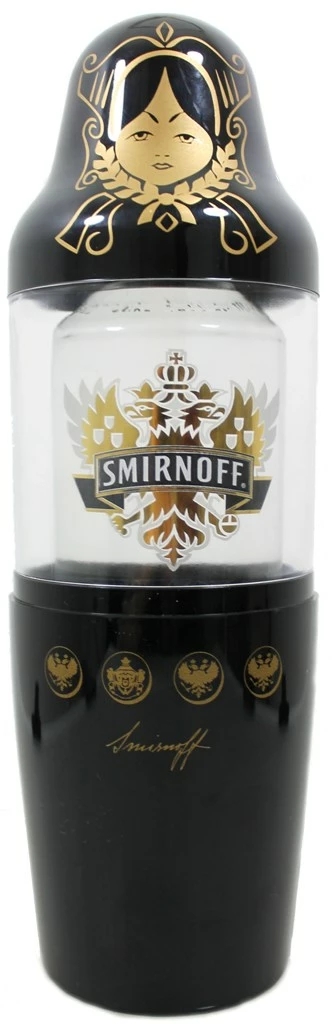 Smirnoff Vodka Black Matryoshka 0,7l 3 Smirnoff Vodka Black Matryoshka 0,7l
