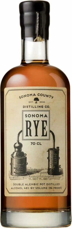 Sonoma Rye Whiskey 0,7 Liter