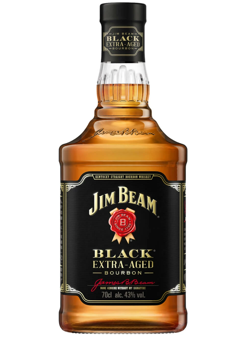 Jim Beam Black Label Extra Aged 0,7 Liter 4 Jim Beam Black Label Extra Aged 0,7 Liter – Bild 2