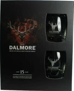 The Dalmore Whisky 15 Jahre 0,7 Liter Mit 2 Tumblern