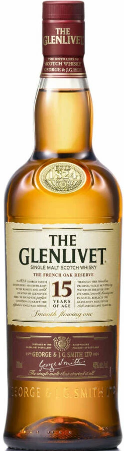 The Glenlivet Whisky 15 Jahre 0,7 Liter -Double Wine Verkaufe the glenlivet whisky 15 jahre 0 7l 1175 2660