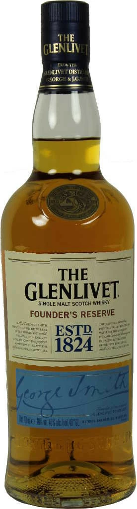 The Glenlivet Whisky Founders Reserve 0,7 Liter 3 The Glenlivet Whisky Founders Reserve 0,7 Liter