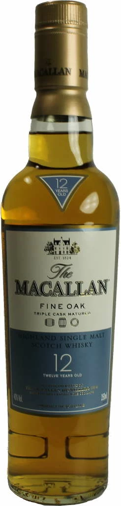 The Macallan Whisky Fine Oak 12 Jahre 0,35 Liter