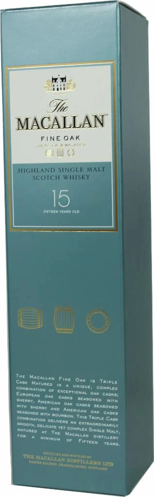 The Macallan Whisky Fine Oak 15 Jahre 0,7 Liter 5 The Macallan Whisky Fine Oak 15 Jahre 0,7 Liter – Bild 3