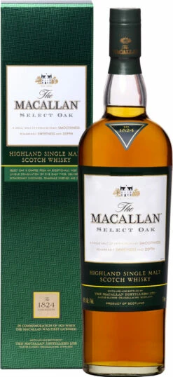 The Macallan Whisky Selected Oak 1824 1 Liter