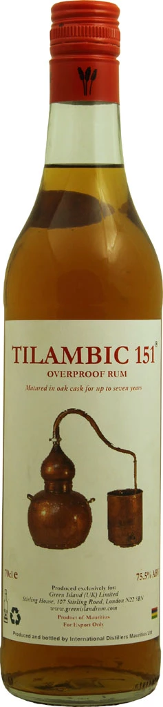 Tilambic 151 7 Yrs. Overproof Rum 0,7 Liter