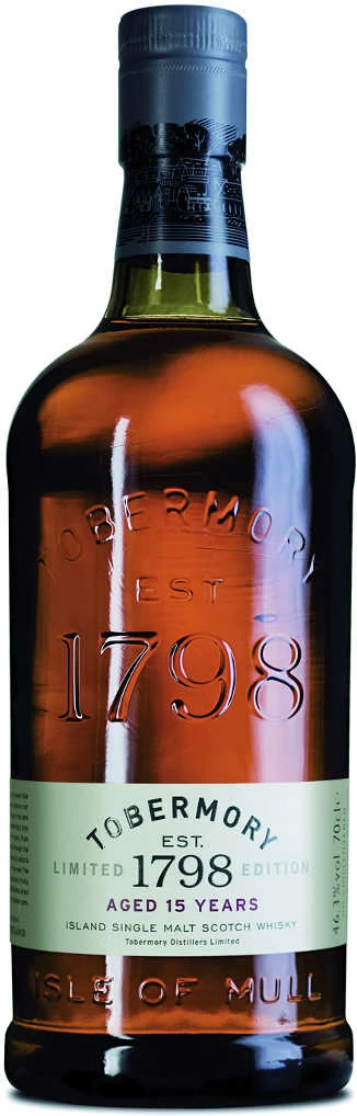 Tobermory Whisky 15 Jahre 0,7l In Holzkiste Limitiert 3 Tobermory Whisky 15 Jahre 0,7l In Holzkiste Limitiert