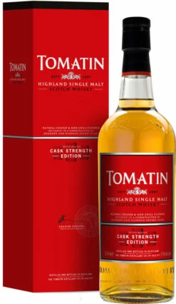 Tomatin Whisky Cask Strength 0,7 Liter