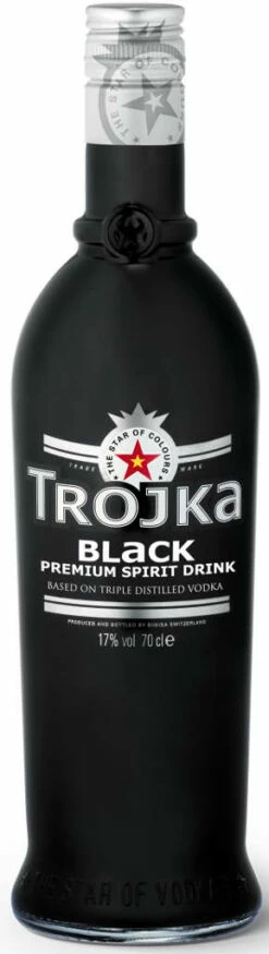 Trojka Vodka Black 0,7 Liter