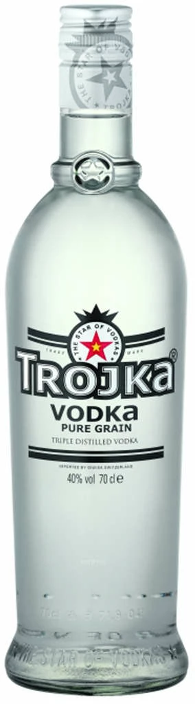 Trojka Vodka Pur 0,7 L 4 Trojka Vodka Pur 0,7 L – Bild 2