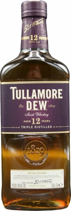 Tullamore Dew Whiskey 12 Jahre 0,7 Liter