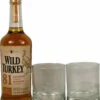 Wild Turkey Bourbon Whiskey 81 0,7l Mit 2 Gläsern -Double Wine Verkaufe wild turkey bourbon whiskey 81 0 7l mit 2 glasern 57197 bw9285