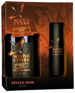 Woodstork Spiced Rum 0,5 Liter Mit Glas